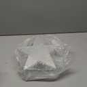 Kesfitt Christmas Tree Topper, Tunnel Mirror Golden Light Star Topper with 6 Projection Modes, Tree Topper Lighted 3D Glitter Dynamic Projection for Xmas Party Holiday