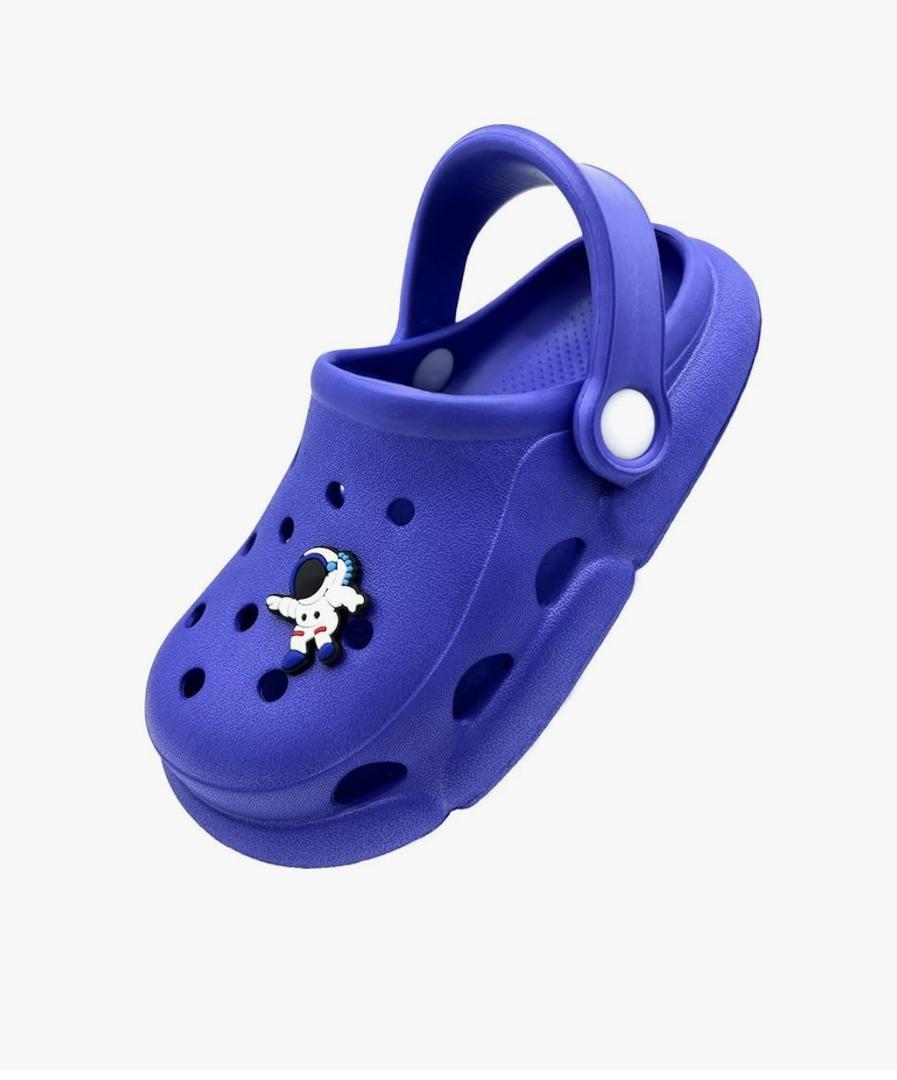 Girls Little Kids Luminous Sandals (Runs 1 Size Large) Boys Wide Pool Slip on Clogs Big Kid Toddler Garden Water Soft Sandal Children Comfortable Swim Beach Shoes
