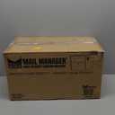 Mail Boss 7509 Mail Manager Curbside Locking Security Mailbox, Alpine White