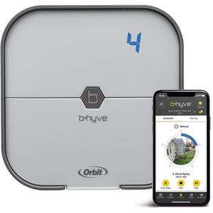 Orbit 57915 B-hyve 4-Zone Indoor Smart Sprinkler Controller