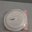 144 Pcs Galentine's Day Party Supplies Set Happy Galentine's Day Tableware Set for 20 Guests Include 9 Inch 7 Inch Pink and Red Plaid Plates Napkins Cups for Women Girls Celebration Party Decorations