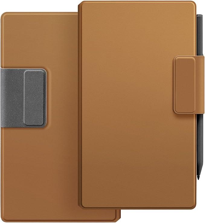Ayotu Case for Remarkable Paper Pro Move 7.3", 1:1 Fit Smart Cover Book Folio with Auto Wake/Sleep, PU Leather Cover, Microfiber Lining, Strong Magnet(Standard Slim Case ALeathers Brown)