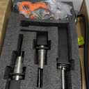 FORIOUS Black Bathroom Faucet 3 Hole, Matte Black Bathroom Sink Faucet 8 Inch Widespread, 2 Handle for Restroom Sink with Pop Up Drain, CUPC Supply Hose and Spare Water Saving Aerator, Vanity 3 Holes