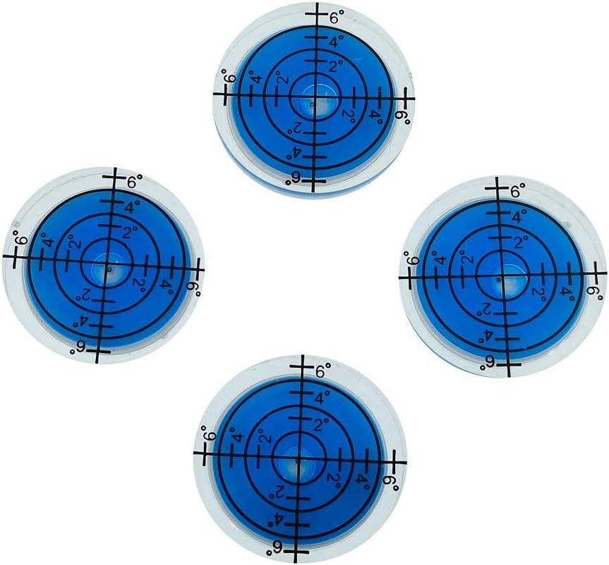 32x7mm Universal level instrument horizontal bubble water quasi bubble scale horizontal bubble small household (blue 4pcs)