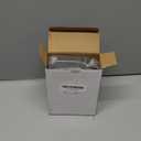 ProCase Travel Size Jewelry Box, Medium Portable Seashell-Shaped Jewelry Case, 2 Layer Jewelry Organizer in PU Leather for Women -Black (Medium - No Mirror)