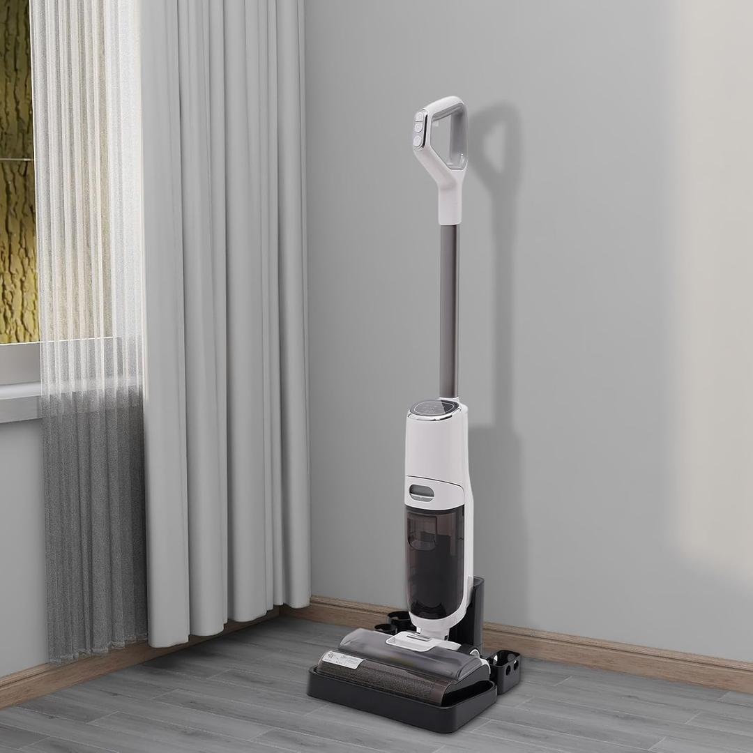 Wet Dry Vacuum Cleaner, 250W T9pro Cordless Floor Cleaner One-Step Cleaning Mop Smart Hardwood Floor Cleaner Machine, LED Display 25000Pa for Hardwood Linoleum Vinyl Marble