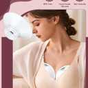 4PC Flange Insert 14mm Compatible with Momcozy M5/M6/M9/S12 Pro/V1 Pro/V1 Pro Breast Pump, Fit for Eufy/Elvie/Medela/Spectra/Lansinoh/NCVI/Lansinoh/TSRETE with 24mm Flange/Shield Breast Pump