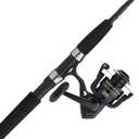 PENN 6'6" Wrath II Fishing Rod and Spinning Reel Combo, Size 2500, Medium Light Power, Extra Fast Action, Corrosion-Resistant Graphite Construction, Lightweight and Durable