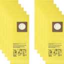 AH10243 Vacuum Bag for Hoover CU2 Vacuum Cleaner, Yellow 10PCS