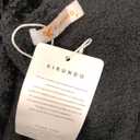 KIRUNDO Cardigan Sweaters for Women 2026 Fall Chunky Fuzzy Knit Open Front Loose Long Sleeve Sweater Coats Winter Clothing (Small, Black)