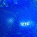 Jolly Pets Romp-n-Roll Rope and Ball Dog Toy, 8 Inches/Large, Blue, Model:608 BL