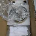 Alynzee Upgrade Black and Gold Vanity Light, 18W Brighter 24" Gold Bathroom Light Fixtures Linear Modern LED Bathroom Vanity Lighting Fixtures Over Mirror Light Bar Sconce, 360 Rotable 4000K CRI 90+