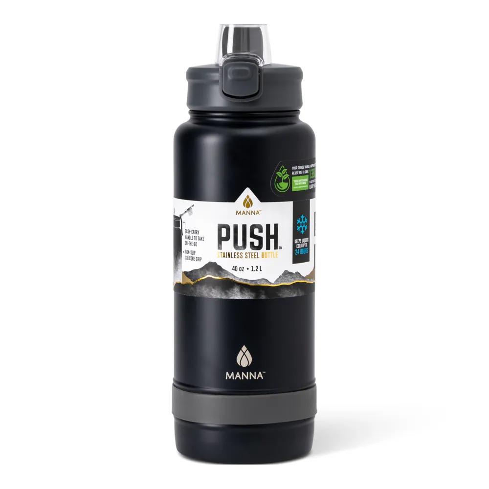 Manna Push Stainless Steel Bootleg 40 Oz