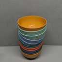 12 Pcs Unbreakable Cereal Bowls Set, 26 Oz Wheat Straw Bowls Set, Microwave & Dishwasher Safe Rice Bowls for Kitchen, Reusable Plastic Bowls for Soup, Salad and Snack, BPA Free, Multicolor