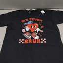 Six Seven Meme T-Shirt, Black (Size M Youth)