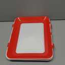 2 PCS Food Preservation Trays, Reusable Food Preserving Tray, Stackable Food Trays, Reusable Creative Fresh Tray Storage for Food Preservation