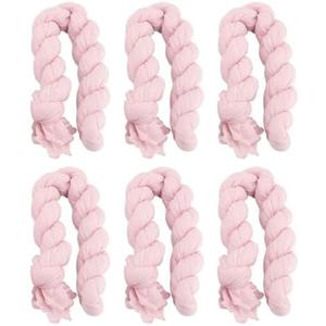 Ruffled Light Thin Polyester Fabric Table Runner for Wedding Party Decorations 300x90cm (6 Pack)