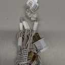 Northlight Mini Incandescent Christmas Lights - Clear - 4' White Wire - 10ct