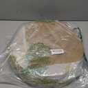 Buryeah 24 Pieces 13 Inch Christmas Round Placemats Circle Woven Place Mats Boho Decor Dining Table Mats Table Scape Hosting Friends for Wedding Birthday Dinner Parties (Beige)