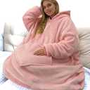 Wearable Blanket Sweatshirt for Women - Oversized Hoodie Pullover, Funny Gift for Sister/Mom/Girlfriend