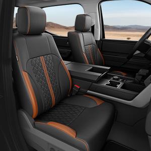 RIDEPOSH for Toyota Tundra Custom Seat Covers 2022-2026 CrewMax/Double Cab