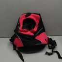 WOYYHO Pet Dog Carrier Backpack Small Dog Front Backpack Ventilated Mesh Dog Travel Back Pack with Safety Belt for Travel Hiking Cycling Outdoor Adventures (Size S: 2-4.5 lbs, Rethink Pink)