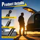 28 inch Gas Struts 200Lb/889N Spring Shocks, 28 inch Murphy Bed Gas Struts for Heavy Lid Triton Snowmobile Trailer Cellar Door Truck Bed Tonneau Cover (Support Weight:180-220lb), 2Pcs ARANA