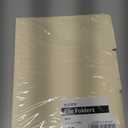 SUNEE File Folders, 30 Pack Manilla Folders 8.5 x 11, 1/3 Cut Tab for Easy Labeling and Organization, Durable Standard Paper for Home, Office, School Filing (Manila)