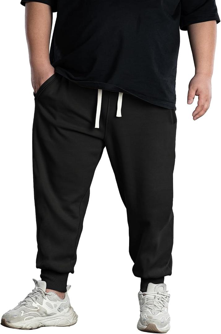 Big and Tall Mens Sweatpants 2XL-5XL (XL)