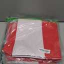 Asisca 2 Pack Jumbo Felt Christmas Stockings, 38 Inches Large Red and White Felt Christmas Stockings for Xmas Tree Fireplace Hanging Decor and Holiday Party Family Home Decorations