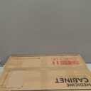 Keonjinn 20 x 26 Inch Small Medicine Cabinet, Assembly Required, White Bathroom Mirror with Storage, Lightweight, Freely Adjustable Shelves, Tempered Glass, Soft Closing, Recessed or Wall Mount