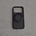 TORRAS 360 Magnetic Stand for iPhone 17 Pro Case, Ostand 3.0 [Fit for MagSafe][4X Mil-Grade Shockproof] Rotatable Kickstand Protective Cover, Camera Control Button, Translucent Deep Blue, O3 Fitness