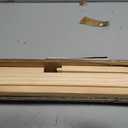 Adjustable Natural Pine Wooden Painting Basic Easel, Pine Art Easel Stand Hold up to 43'', Painting Canvas for Wedding Sign and Poster, Drawing for Adults, Begginners and Students-New Type, 23 Inches X 35 Inches X 56 Inches