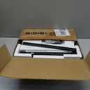 TEAMIX Wood Monitor Stand Riser-2 Pack, 2 Tier Adjustable Monitor Stand Dual Monitor Riser for 2 Monitors/Laptop/PC Black Computer Stand for Desk