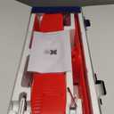 CKYSCHN WLtoys A300 4-Ch RC Plane, Beechcraft D-17 RC Airplanes with Lights, 6G/3D Brushless RC Planes with 2 Batteries, 2.4G Remote Control RC Airplanes Gifts for Adults (Red)