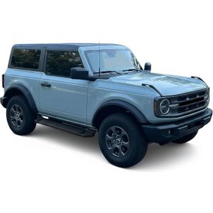 6-Inch Running Boards Fit for Ford Bronco Accessories 2-Door 2021 2022 2023 2024 2025 2026, Aluminum Alloy Side Step Bars with Brackets, Anti-Slip Nerf Bars (Fit for Bronco 2-Door 2021+)