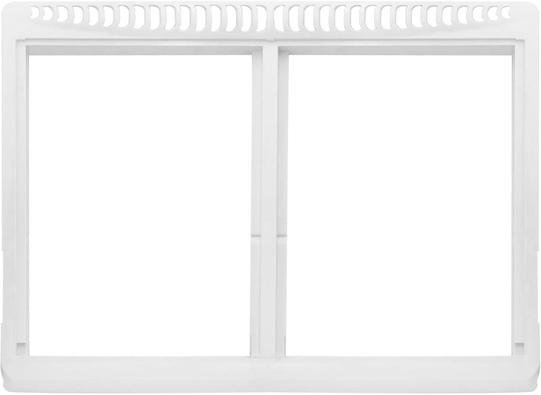 240364787 Refrigerator Crisper Drawer Cover Frame Crisper Pan Cover Compatible with Frigidaire Refrigerator-Replaces 240364714, 240364725, 240364778, 240364794