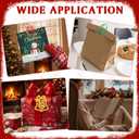 12 Pcs Christmas Jumbo Acrylic Paper Clips Christmas Tree Bell Bulb Bird Paperclip Design Bookmark Gift Set for Book Lovers Teacher Appreciation Supplies Xmas Office School Gift Ideas