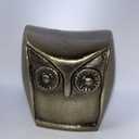 HD Designs Aluminum Owl Gold 4.6 Inches Home Decor Desk Table Shelf Figure 3 PACT