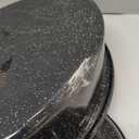 Granite Ware 18" Oval Roaster with Cover, Large Non-Stick Porcelain Enamel Roasting Pan, Even Heating, Dishwasher Safe, Durable Carbon Steel, Made in Mexico