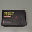 Red Light Therapy for Shoulder with Heat & Massage, 6 Modes 5000mAh Cord-Free Controller Infrared Light with 216 Beads 660nm & 850nm Portable Heated Shoulder Pad, Last 110-240mins