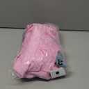 2-Pack Pink Pillow Cases Shams Covers with Long Ruffles Mermaid Fishtail Pure Cotton King Size 20"X36" Boudoir