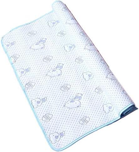 Monvecle Baby Infant Waterproof Soft Cotton Changing Pads Washable Resuable Diapers Liners Mats, Bear-1pcs Large 39" x 28"