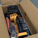 Mini Chainsaw for Dewalt 20V Max Battery, 12 Inch Electric Chainsaw Cordless with Dual Safety Lock, Hand Held Chain Saw for Wood Cutting, Tree Saw Trimming and Branch Pruning (Battery Not Included) (Yellow)