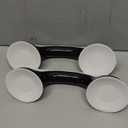 2-Pack Grab Bars for Bathtubs and Showers, 12 inch Shower Handle Suction Shower Bar, Safety Bars for Shower Chair, Bathroom Grab Bar for SeniorNo Drilling Removable (Black, 12 inch)