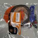 RD True 4 Gauge Car Audio Cable Amp Wiring Kit - 2 Channel Rock Direct CCA Power Cable Amplifier Install Wiring Kit