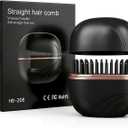 Mini Hair Straightener,USB Charge Hair Straightener Travel,3Speed Temperature Control,Mini Portable Straightener for Women,Girls Home & Travel (Black)