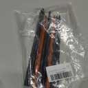 12 Pcs Vintage Wood Hair Sticks Bamboo Shape Hair Chopsticks Japanese Chinese Hairpin Decorative Retro Hair Forks Hanfu Pins Bun Holders for Long Hair Women (Black+Brown)