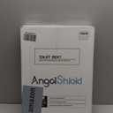 Angol Shiold Elongated Toilet Seat Molded Wood Toilet Seat with Quietly Close and Quick Release Hinges, Easy to Install also Easy to Clean (Elongated, Blue Marble) (Elongated-18.5)