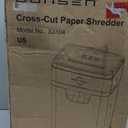 BONSEN Paper Shredder, 20-Sheet 60 Mins Nonstop Heavy Duty Paper Shredder for Office, 60dB Ultra Quiet Cross-Cut Shredder with 6.6 Gals Basket, Anti-Jam CD and Credit Shredder for Home Office (S3104)